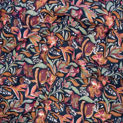 Printed Viscose SUNIVA Night / Tawny Multicolored